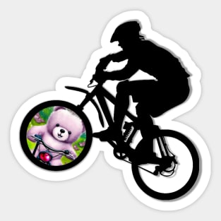 Bike Riding Sticker